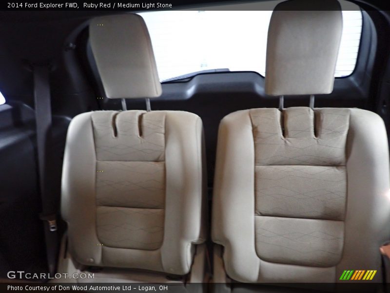 Ruby Red / Medium Light Stone 2014 Ford Explorer FWD