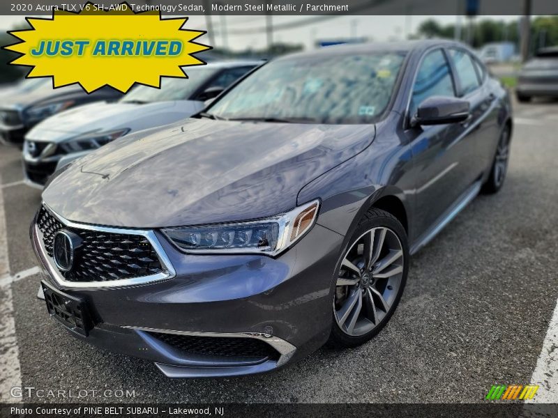 Modern Steel Metallic / Parchment 2020 Acura TLX V6 SH-AWD Technology Sedan