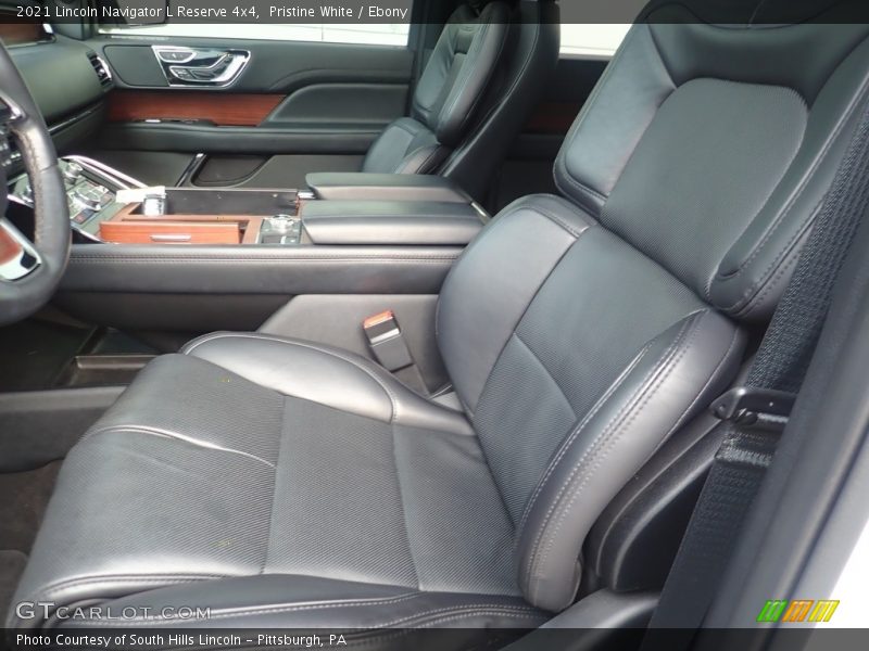 Pristine White / Ebony 2021 Lincoln Navigator L Reserve 4x4