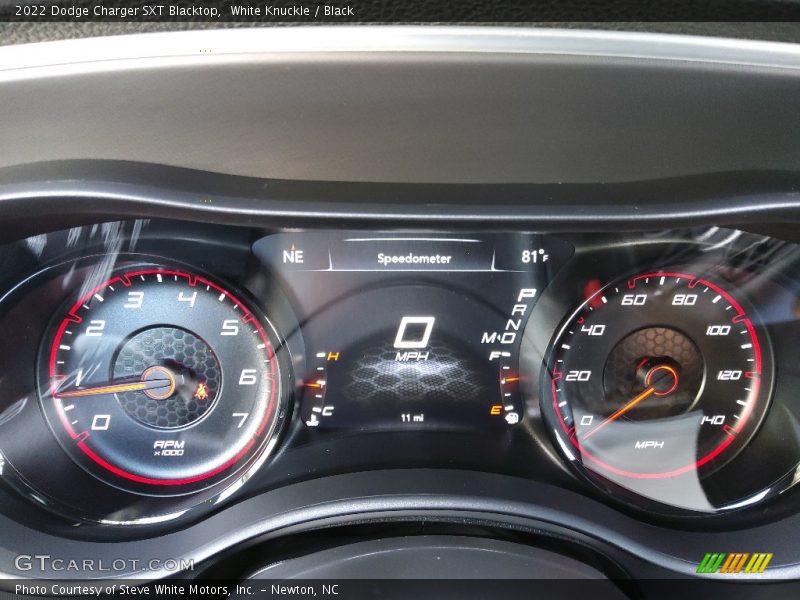 White Knuckle / Black 2022 Dodge Charger SXT Blacktop