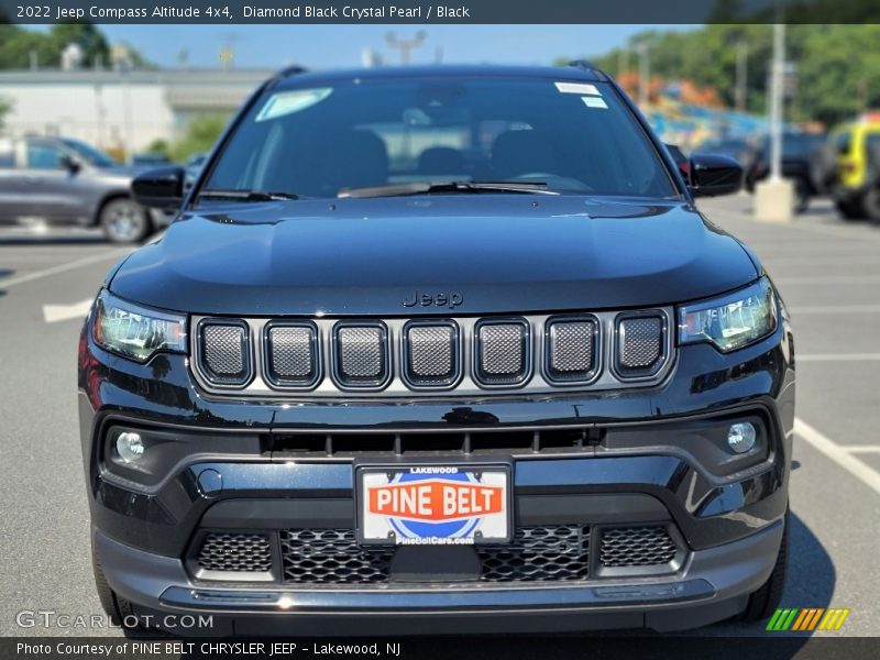 Diamond Black Crystal Pearl / Black 2022 Jeep Compass Altitude 4x4