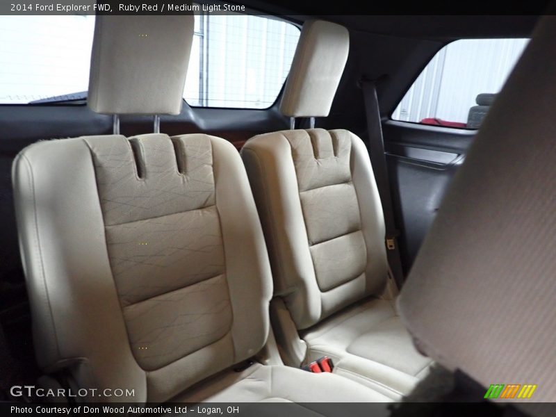 Ruby Red / Medium Light Stone 2014 Ford Explorer FWD