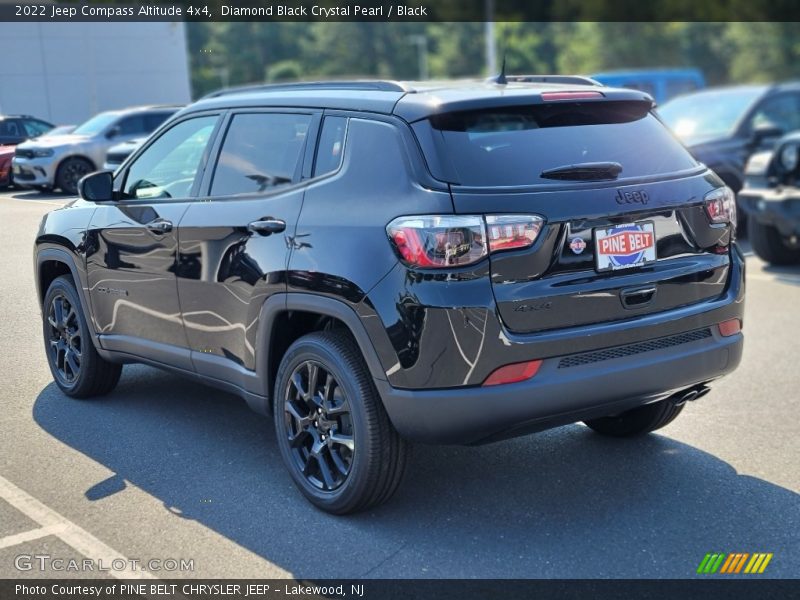 Diamond Black Crystal Pearl / Black 2022 Jeep Compass Altitude 4x4
