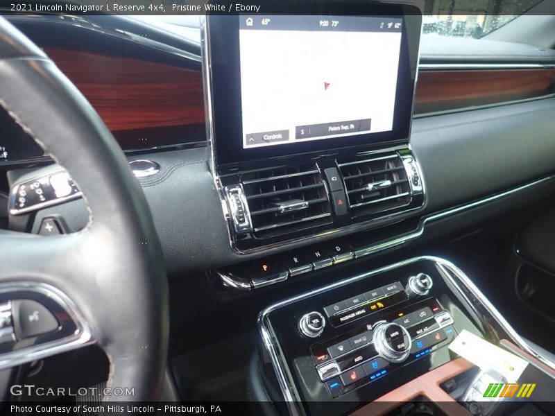 Pristine White / Ebony 2021 Lincoln Navigator L Reserve 4x4