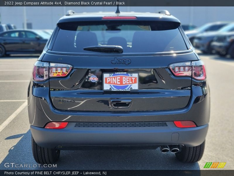 Diamond Black Crystal Pearl / Black 2022 Jeep Compass Altitude 4x4