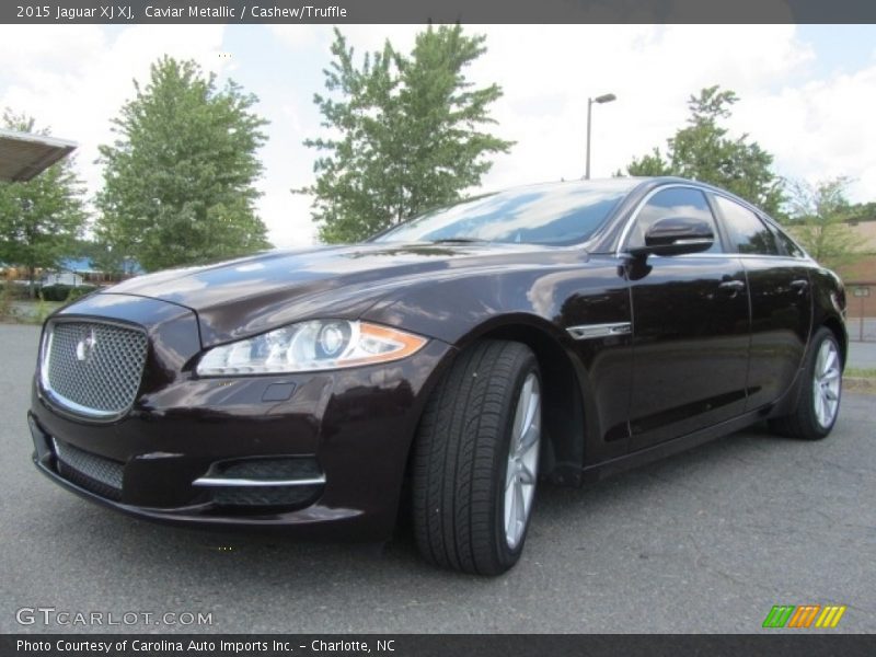 Caviar Metallic / Cashew/Truffle 2015 Jaguar XJ XJ