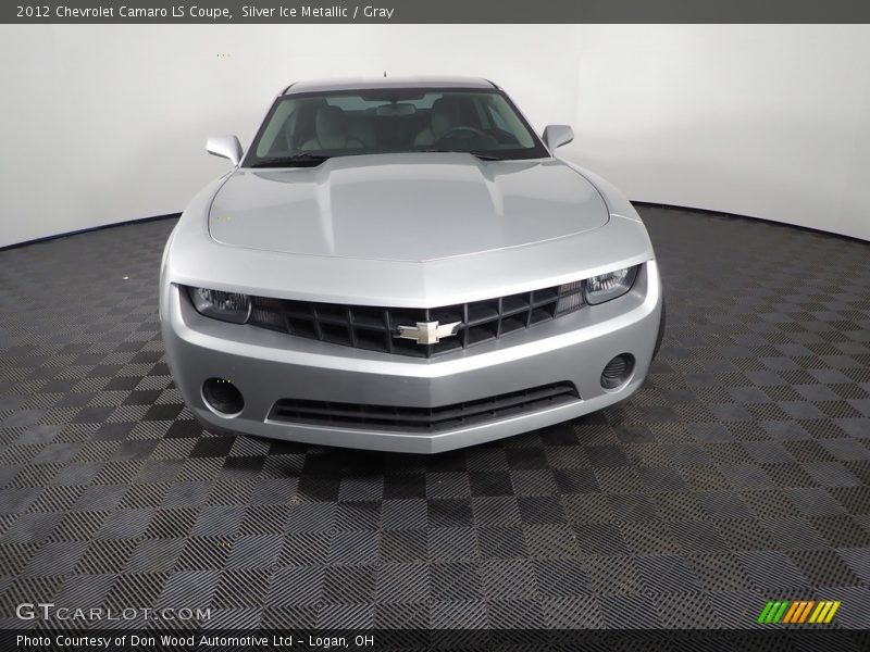 Silver Ice Metallic / Gray 2012 Chevrolet Camaro LS Coupe