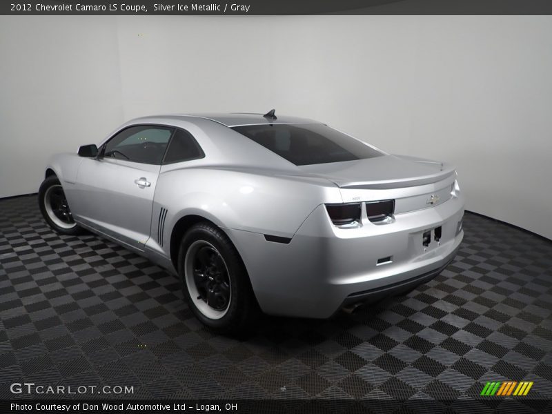 Silver Ice Metallic / Gray 2012 Chevrolet Camaro LS Coupe