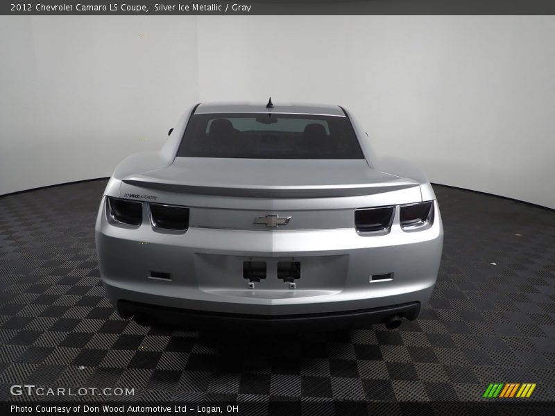Silver Ice Metallic / Gray 2012 Chevrolet Camaro LS Coupe