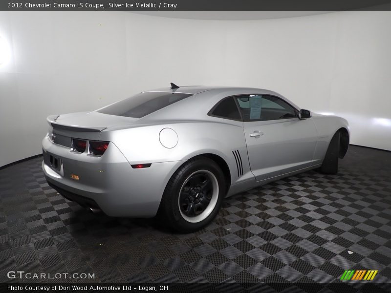 Silver Ice Metallic / Gray 2012 Chevrolet Camaro LS Coupe