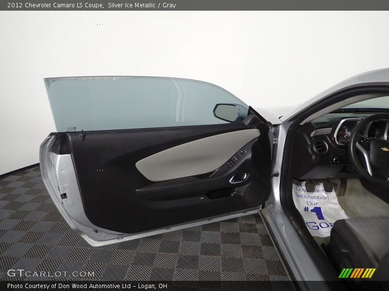 Silver Ice Metallic / Gray 2012 Chevrolet Camaro LS Coupe