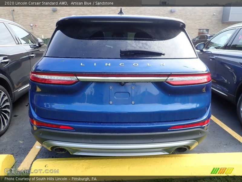 Artisan Blue / Sandstone 2020 Lincoln Corsair Standard AWD
