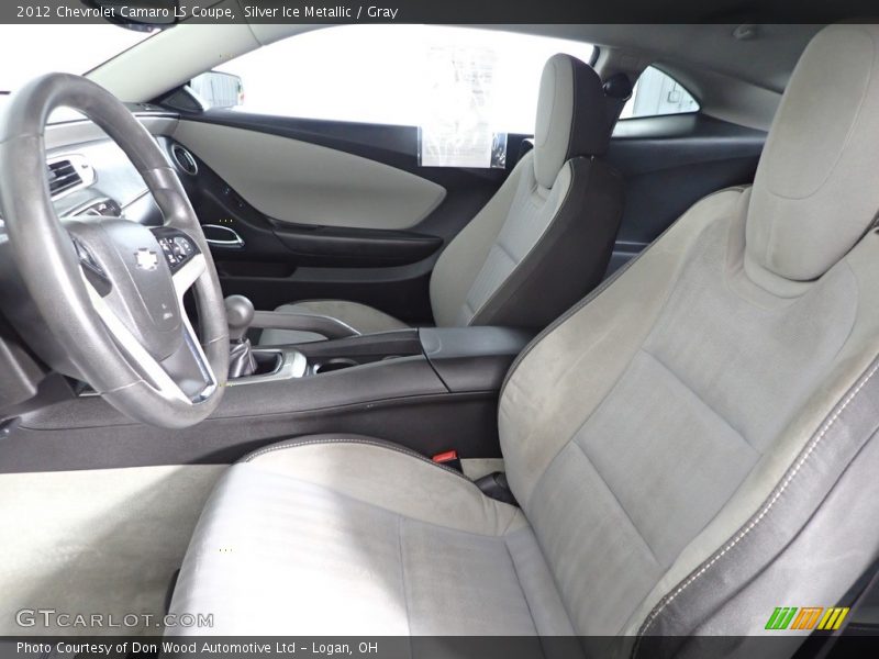 Silver Ice Metallic / Gray 2012 Chevrolet Camaro LS Coupe