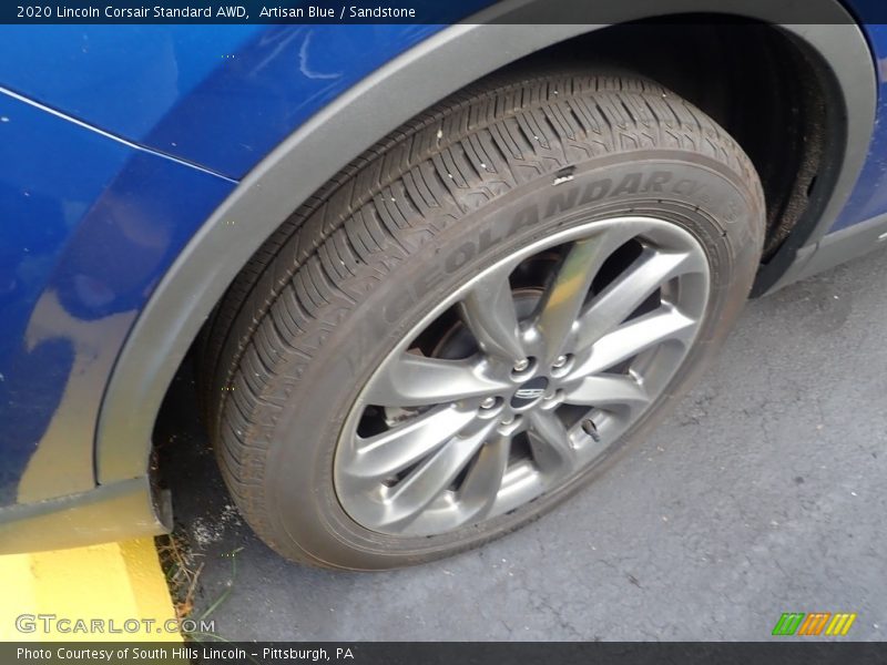 Artisan Blue / Sandstone 2020 Lincoln Corsair Standard AWD