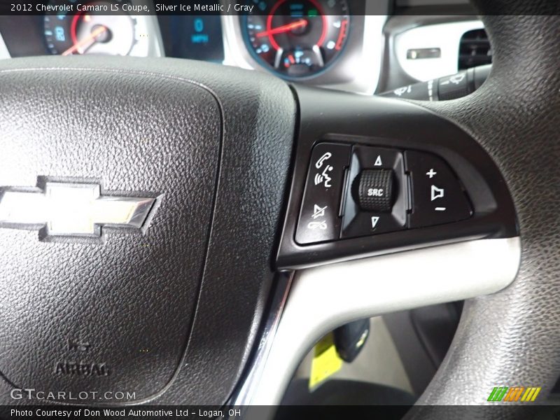 Silver Ice Metallic / Gray 2012 Chevrolet Camaro LS Coupe