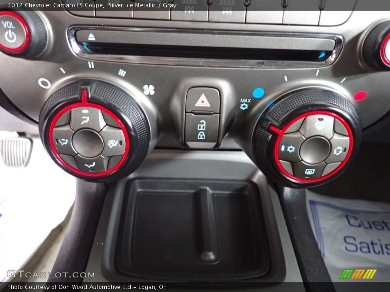 Silver Ice Metallic / Gray 2012 Chevrolet Camaro LS Coupe