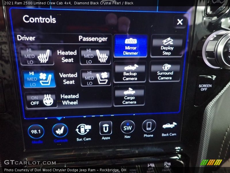 Diamond Black Crystal Pearl / Black 2021 Ram 2500 Limited Crew Cab 4x4