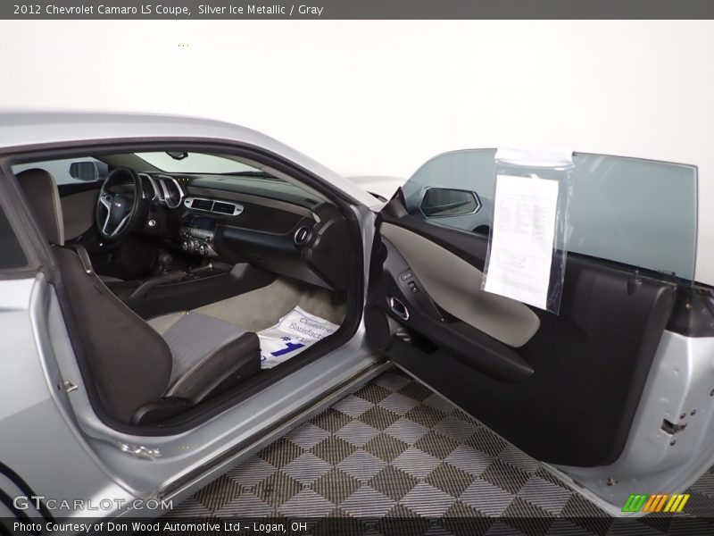 Silver Ice Metallic / Gray 2012 Chevrolet Camaro LS Coupe