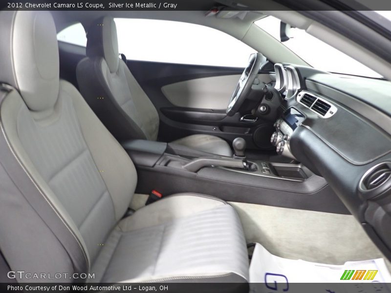 Silver Ice Metallic / Gray 2012 Chevrolet Camaro LS Coupe