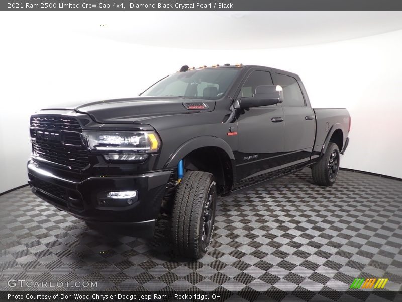 Diamond Black Crystal Pearl / Black 2021 Ram 2500 Limited Crew Cab 4x4