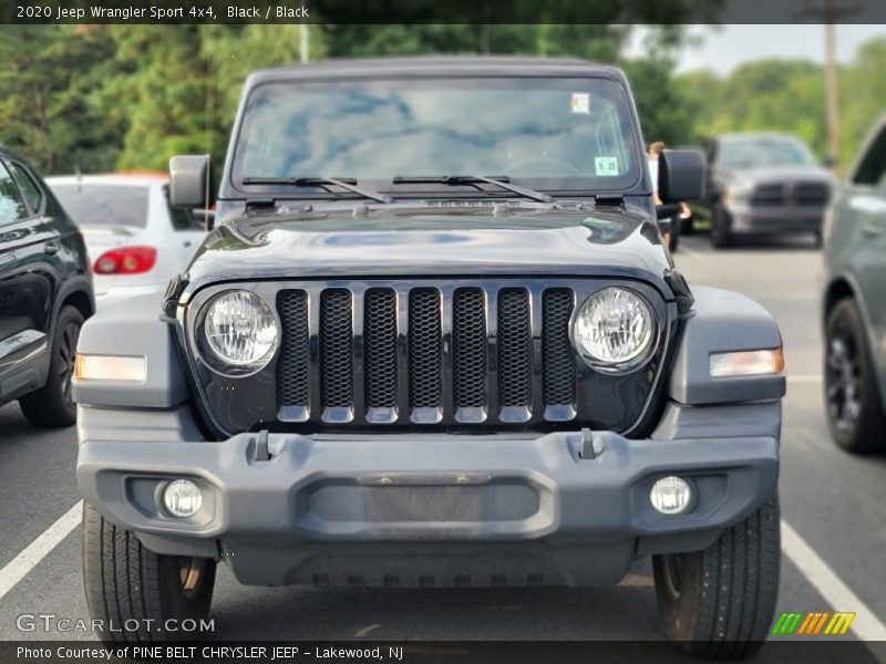 Black / Black 2020 Jeep Wrangler Sport 4x4