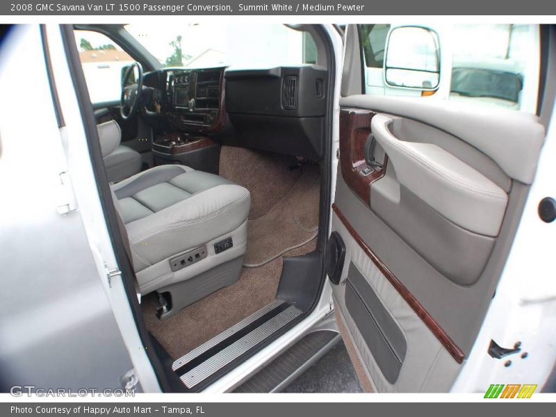 Summit White / Medium Pewter 2008 GMC Savana Van LT 1500 Passenger Conversion