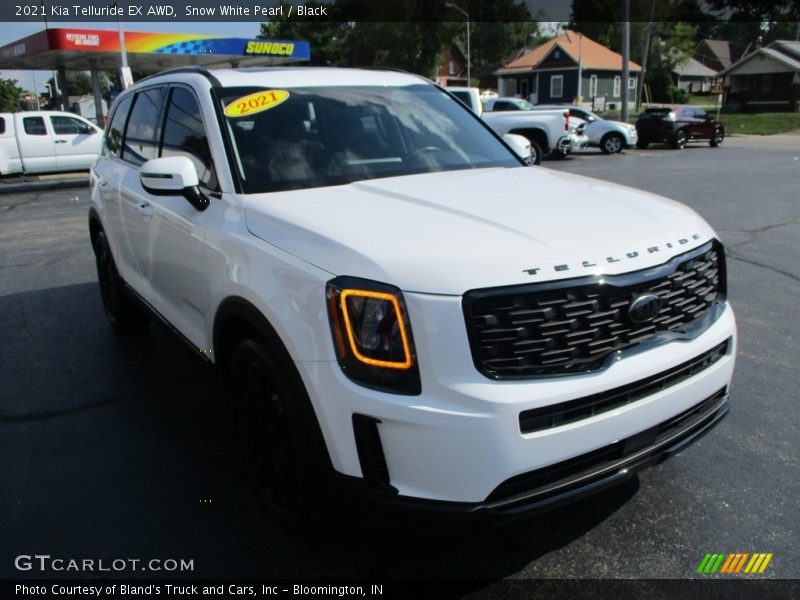 Snow White Pearl / Black 2021 Kia Telluride EX AWD