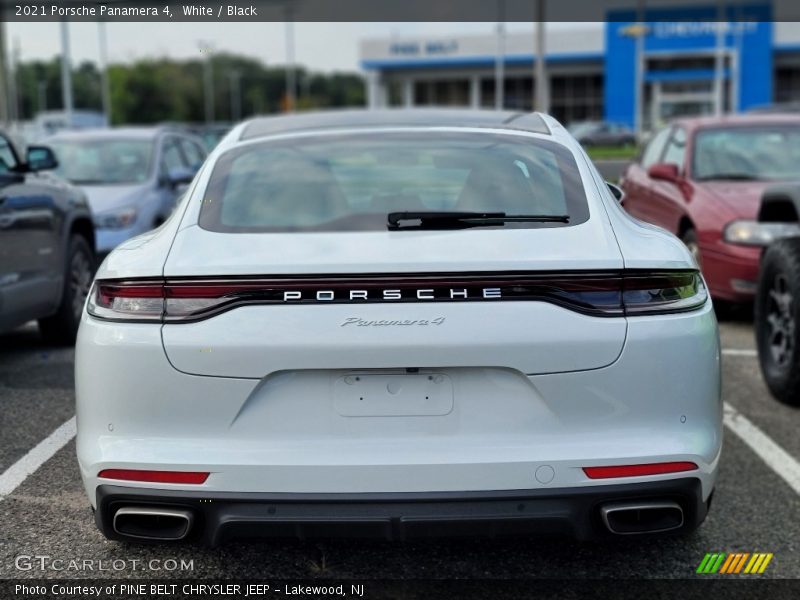 White / Black 2021 Porsche Panamera 4