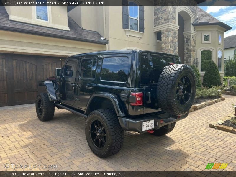 Black / Black 2021 Jeep Wrangler Unlimited Rubicon 4x4