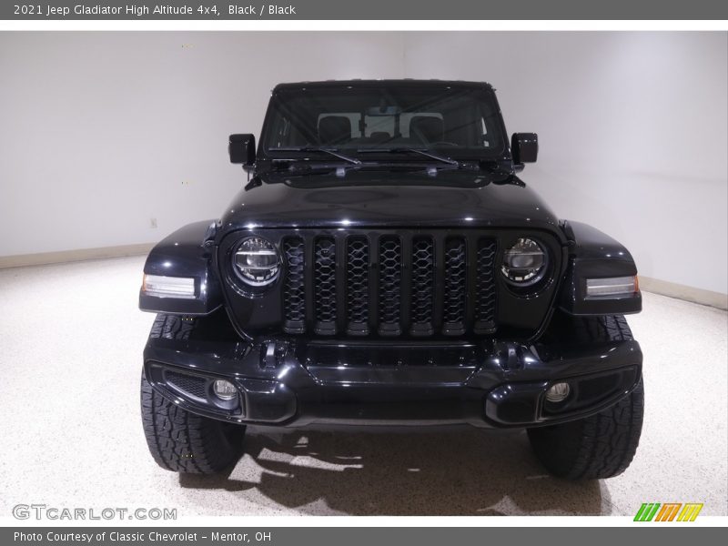 Black / Black 2021 Jeep Gladiator High Altitude 4x4