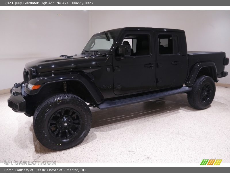 Black / Black 2021 Jeep Gladiator High Altitude 4x4