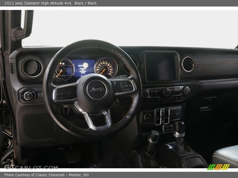 Black / Black 2021 Jeep Gladiator High Altitude 4x4