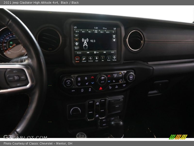 Black / Black 2021 Jeep Gladiator High Altitude 4x4