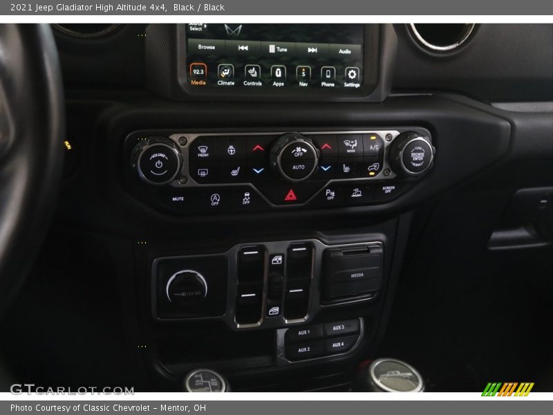 Black / Black 2021 Jeep Gladiator High Altitude 4x4