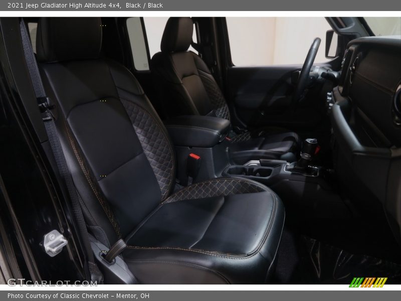 Black / Black 2021 Jeep Gladiator High Altitude 4x4