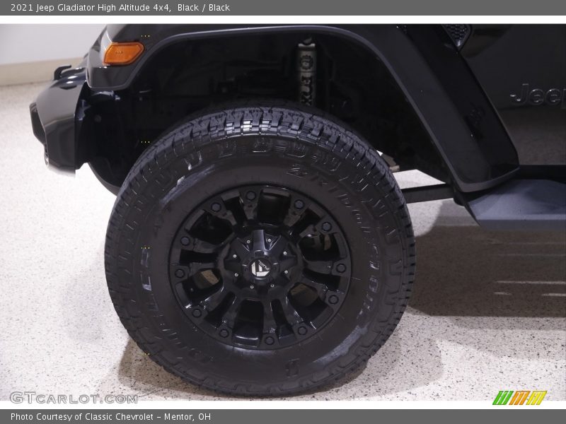 Black / Black 2021 Jeep Gladiator High Altitude 4x4