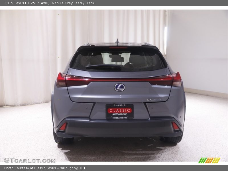 Nebula Gray Pearl / Black 2019 Lexus UX 250h AWD