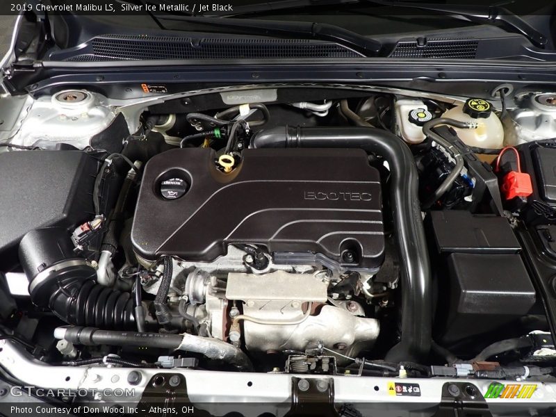 Silver Ice Metallic / Jet Black 2019 Chevrolet Malibu LS