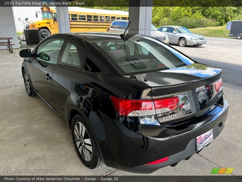 Ebony Black / Black 2013 Kia Forte Koup EX