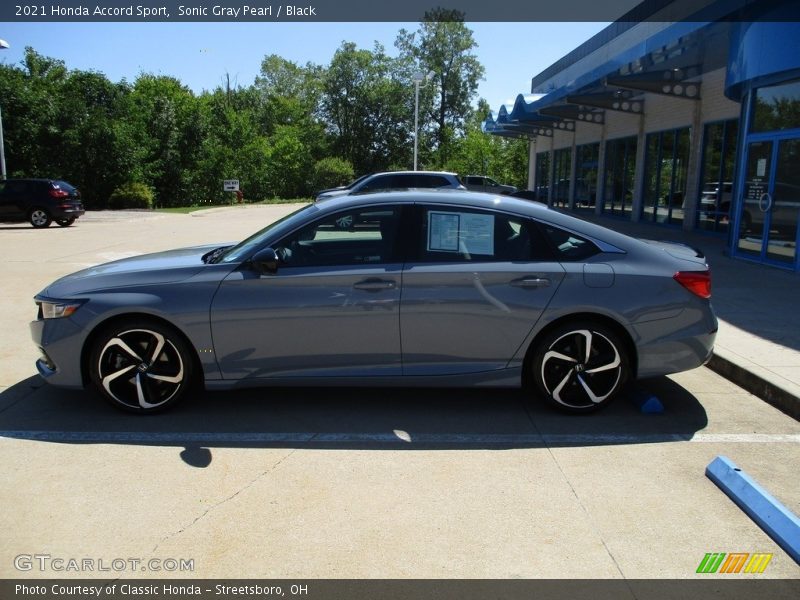 Sonic Gray Pearl / Black 2021 Honda Accord Sport