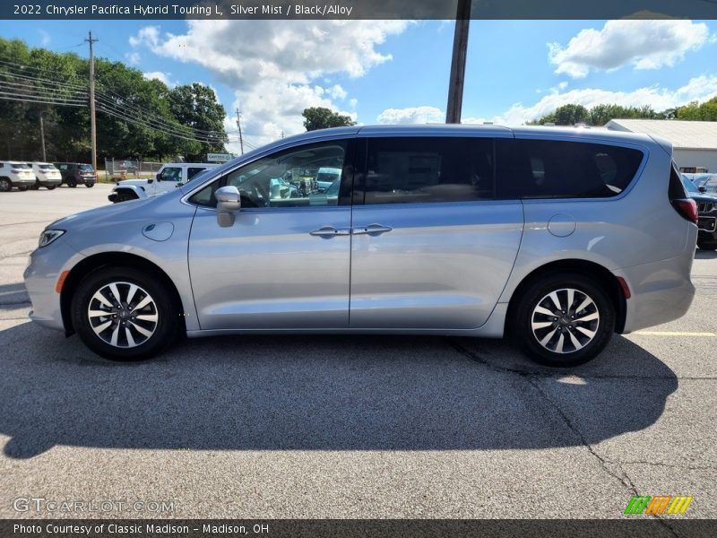  2022 Pacifica Hybrid Touring L Silver Mist