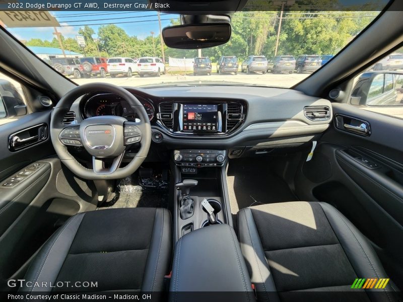 Destroyer Gray / Black 2022 Dodge Durango GT AWD