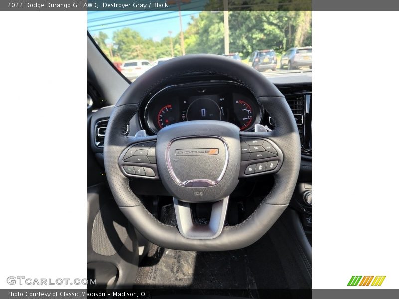Destroyer Gray / Black 2022 Dodge Durango GT AWD