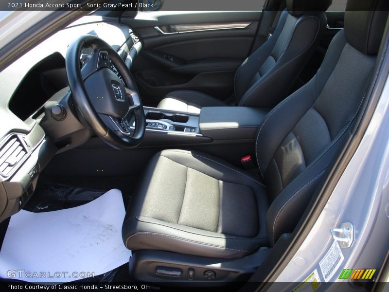 Sonic Gray Pearl / Black 2021 Honda Accord Sport