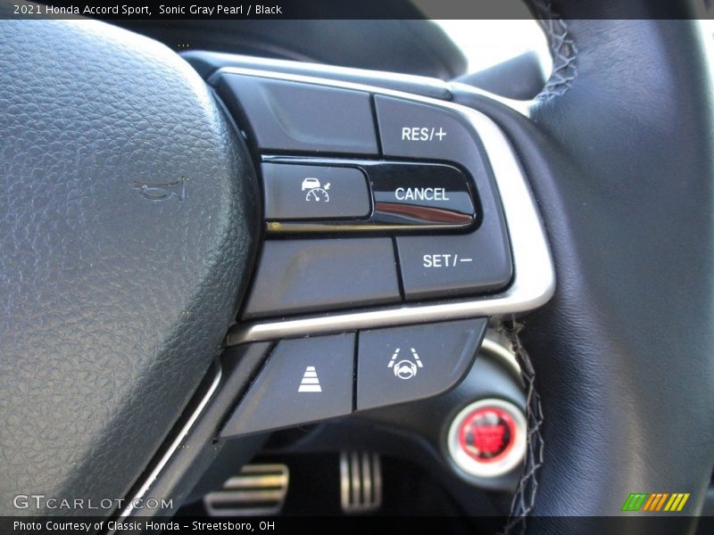 Sonic Gray Pearl / Black 2021 Honda Accord Sport