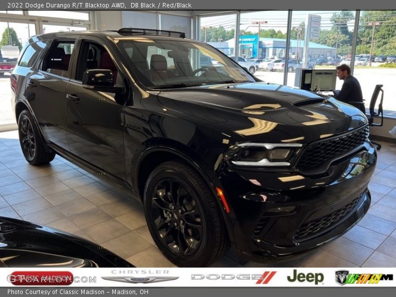 DB Black / Red/Black 2022 Dodge Durango R/T Blacktop AWD