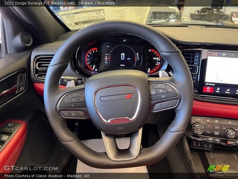  2022 Durango R/T Blacktop AWD Steering Wheel
