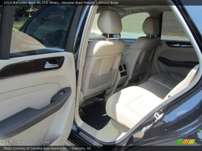 Obsidian Black Metallic / Almond Beige 2014 Mercedes-Benz ML 350 4Matic