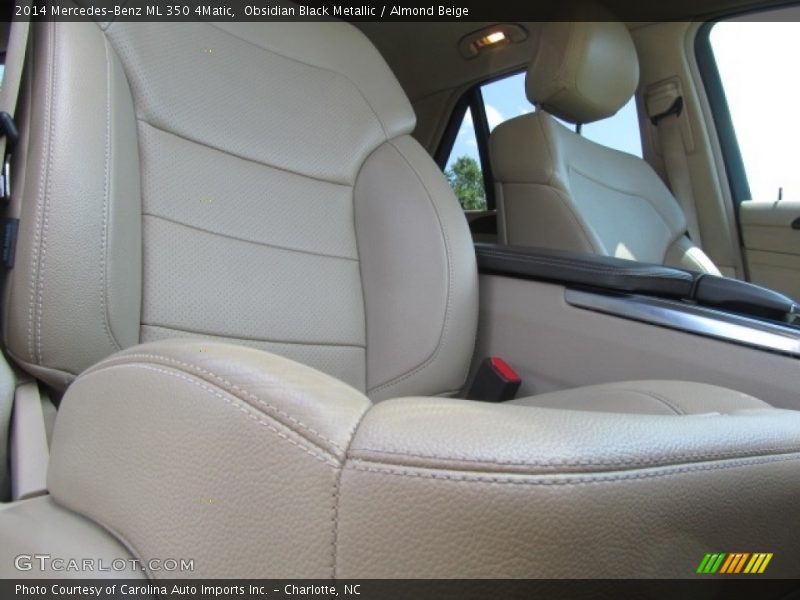 Obsidian Black Metallic / Almond Beige 2014 Mercedes-Benz ML 350 4Matic