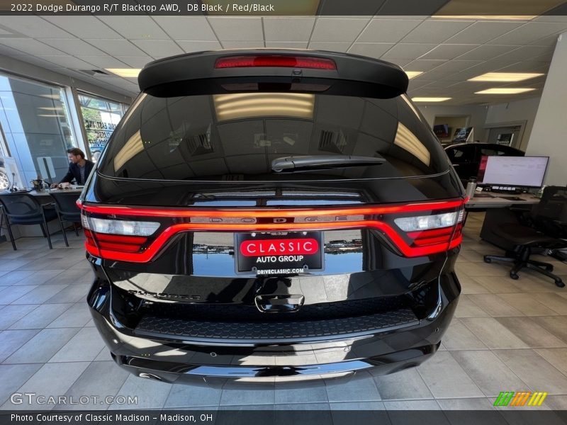 DB Black / Red/Black 2022 Dodge Durango R/T Blacktop AWD